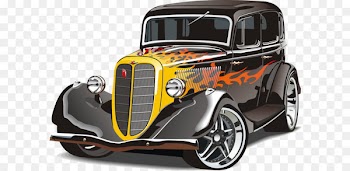 Car Hot rod Illustration - car 