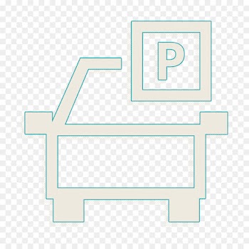 car icon park icon parking icon