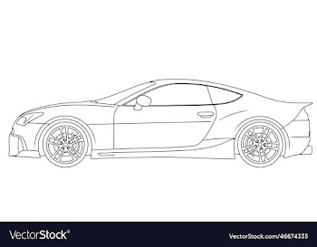 car isolated on white background