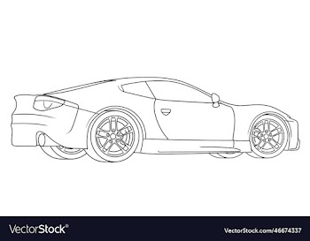 car isolated on white background