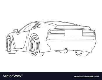 car isolated on white background