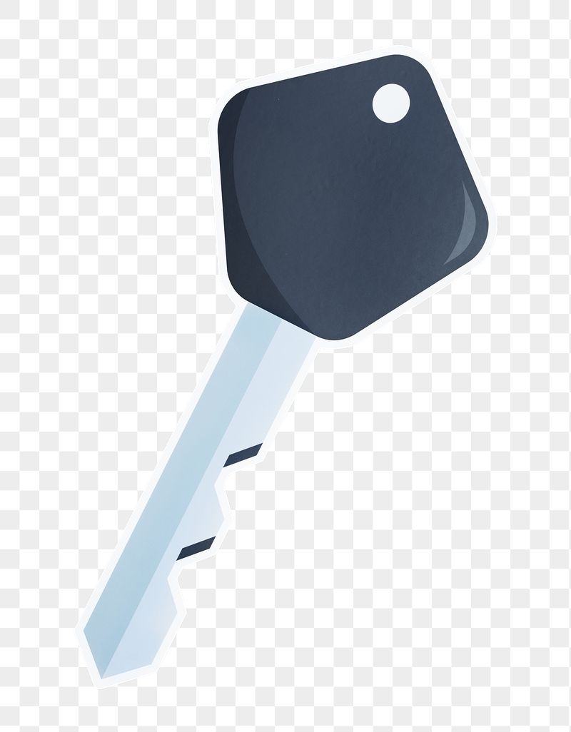 Car key sticker, transparent background | Free PNG - rawpixel