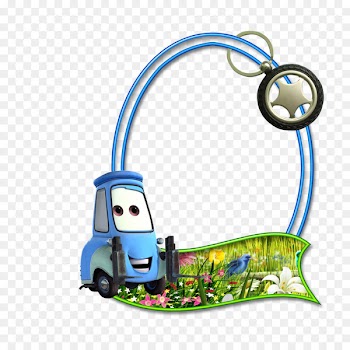 Car Lightning McQueen Mater Borders and Frames Picture Frames - car 