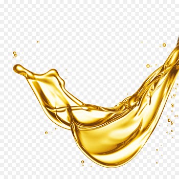 Car Lubricant Motor oil Lubrication - Gold drops splash 