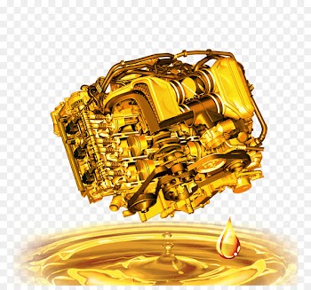 Car Motor oil Lubricant Castrol - Gold machine material 
