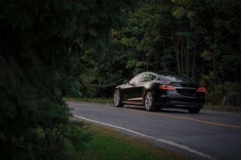 car on road