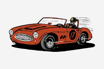 Car racing hand drawn illustration. | Free Photo - rawpixel