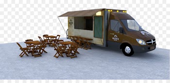 Car Scale Models Food truck Campervans Vehicle - FOOD TRUCK 