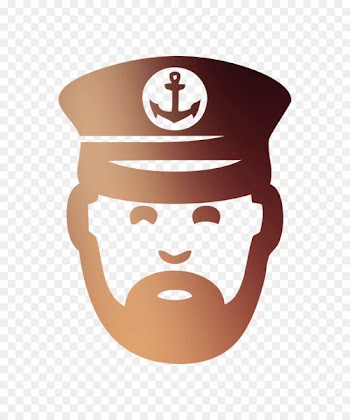 Car Ship Motorcycle Sea captain Face -  