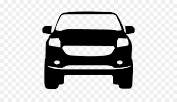 Car Silhouette Clip art - perspective vector 