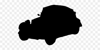 Car, Silhouette, Vehicle, Auto, Drive - Black Cloud Vector Png