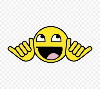 Car Smiley Japanese domestic market Decal Sticker - shaka 