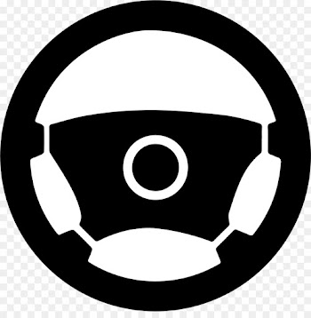 Car, Steering, Wheel, Circle, Logo PNG