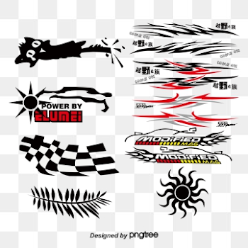 Car Stickers PNG Images | Vector and PSD Files | Free Download on ...