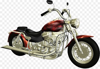 Car Suzuki Motorcycle Clip art - Retro Cool Motorcycle 