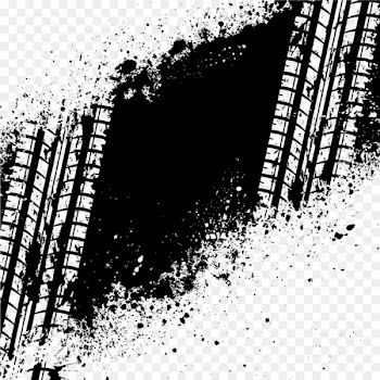 Car Tire Axle track Stock photography - Black tire marks 