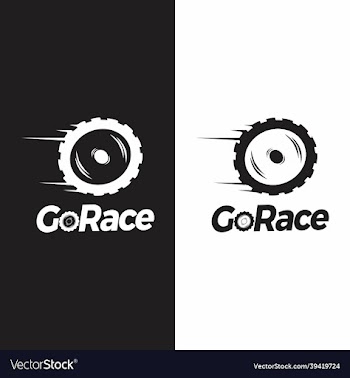 car tires logo graphic race