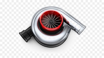 Car Turbine Turbocharger Photography Illustration - Automotive Engine Parts 