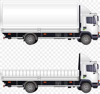 Car Van Truck Transport - Vector truck 