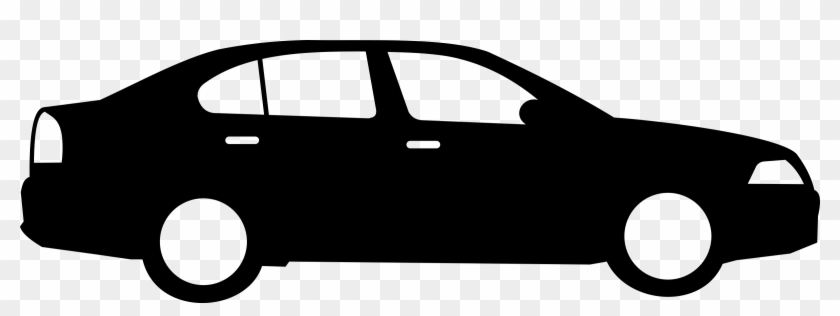 Car Vector Clipart - Black Car Clipart