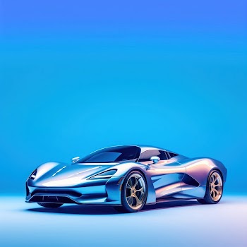 Car vehicle blue transportation. AI | Free Photo - rawpixel