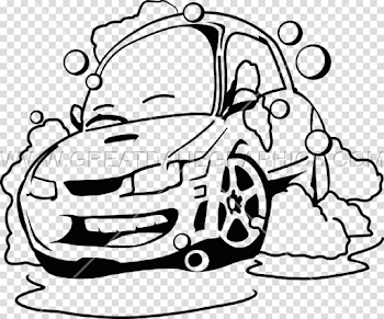 Car Wash PNG Black And White Transparent Car Wash Black And White ...