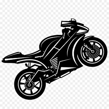 Car Wheel Motorcycle - Vector motorcycle 