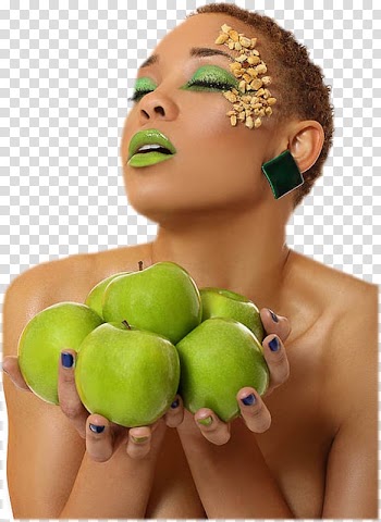 Caramel apple Kiwifruit Woman, apple transparent background PNG clipart