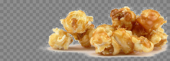 Caramel Popcorn PNG Image Transparent Background
