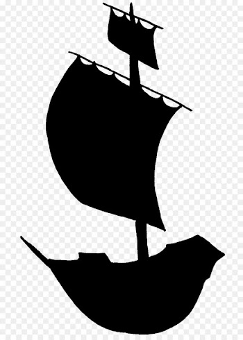 Caravel Clip art Galleon Tree Silhouette -  