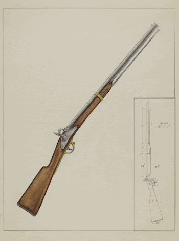 Carbine Gun (ca. 1937) by George | Free Photo - rawpixel