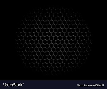 carbon background 3d hexagonal pattern centered