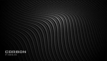 Carbon fiber texture in 3d style background Free Vector