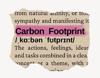Carbon footprint ripped dictionary, editable | Free PSD - rawpixel