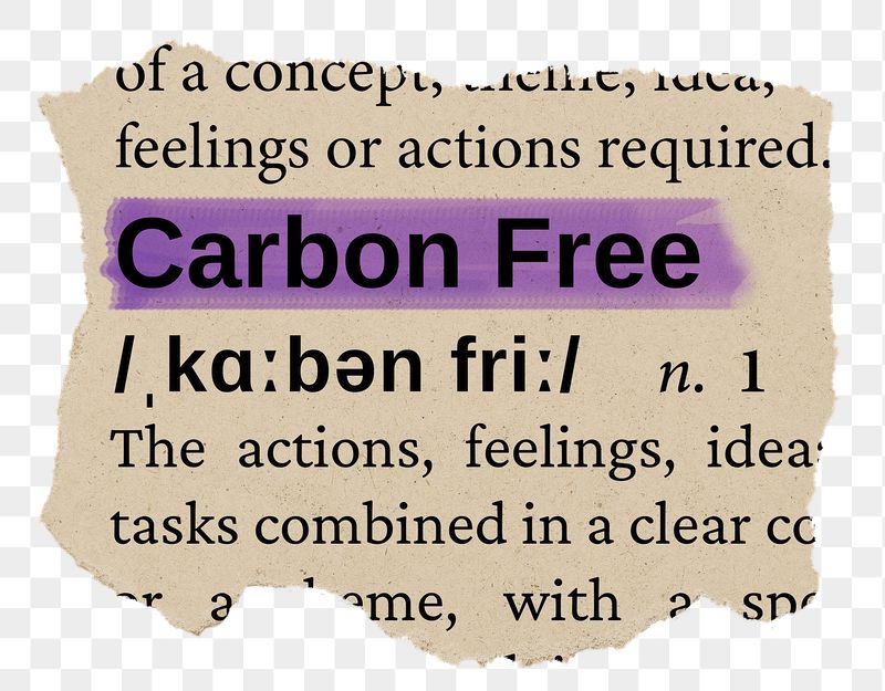 Carbon free png word sticker, | Free PNG - rawpixel