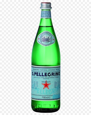Carbonated water Fizzy Drinks S.Pellegrino Mineral water Bottle - reasonable diet 