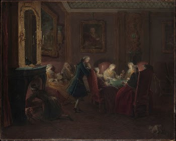 Card Players in a Drawing | Free Photo - rawpixel
