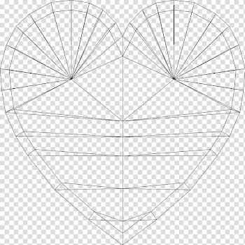 Card Suit Shapes V DL, heart pattern transparent background PNG clipart