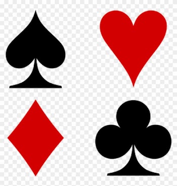 Card Suits - Heart Diamond Spade Club