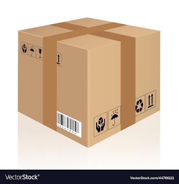 cardboard box carton container