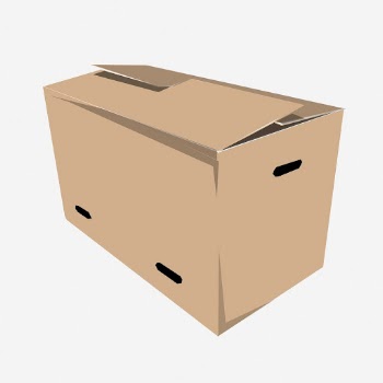 Cardboard box clipart illustration. Free | Free Photo - rawpixel