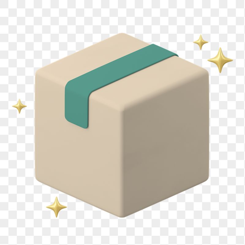Cardboard box png sticker, 3D | Free PNG - rawpixel