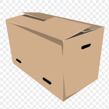 Cardboard box png sticker illustration, | Free PNG - rawpixel