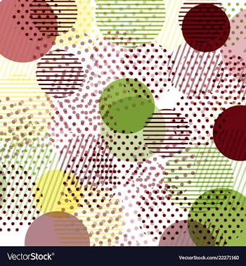 Cards patterns at the background vector image