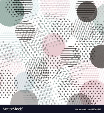 Cards patterns at the background vector image