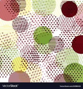Cards patterns at the background vector image