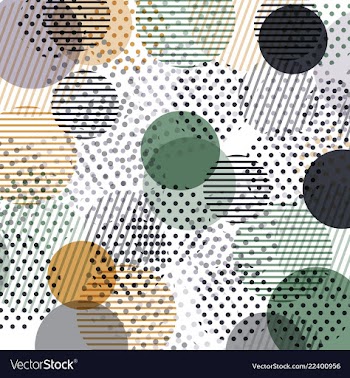 Cards patterns at the background vector image