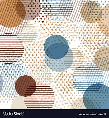 Cards patterns at the background vector image