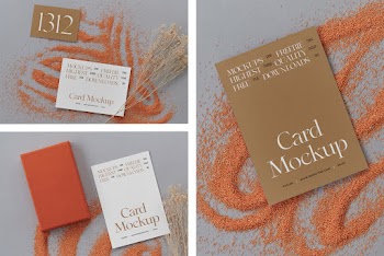 Cards with Twig Mockups