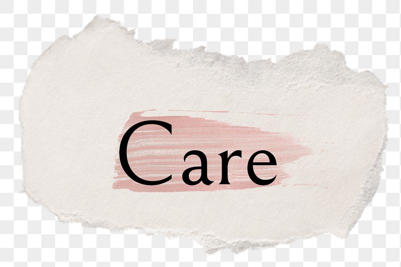 Care png ripped paper word | Free PNG - rawpixel